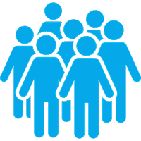 Ikon Fitur SnapHeaven: Studio kapasitas besar muat hingga 25 orang setiap sesinya