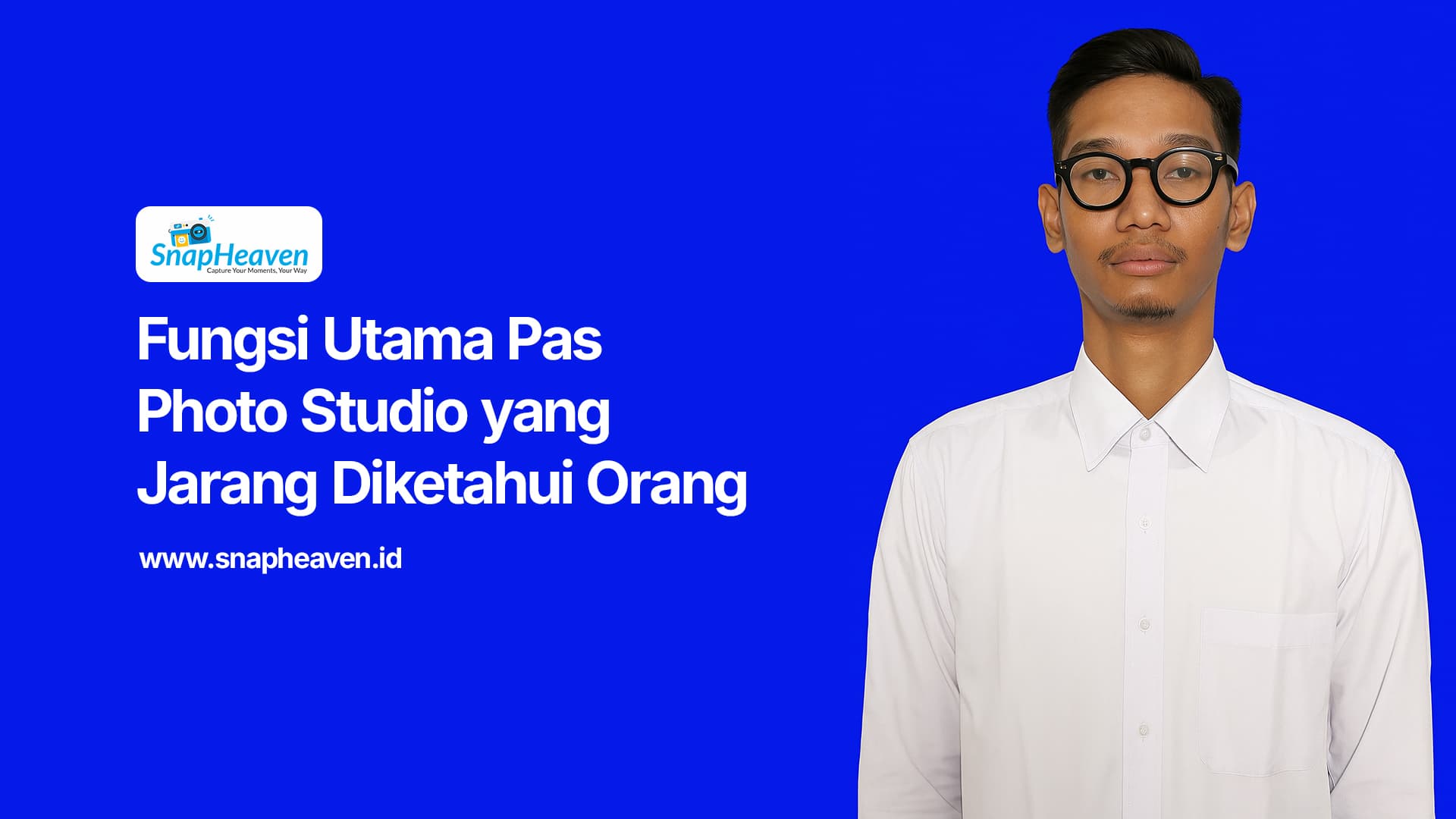 Fungsi Utama Pas Photo Studio yang Jarang Diketahui Orangc