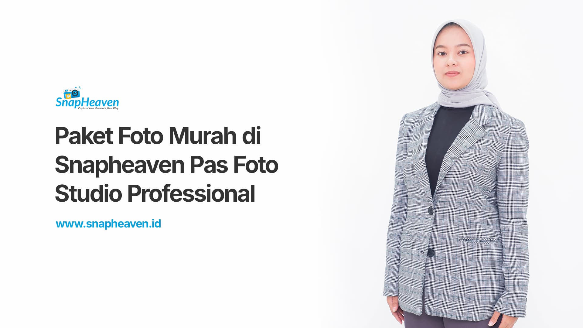 Paket Foto Murah di SnapHeaven Pas Photo Studio Profesional