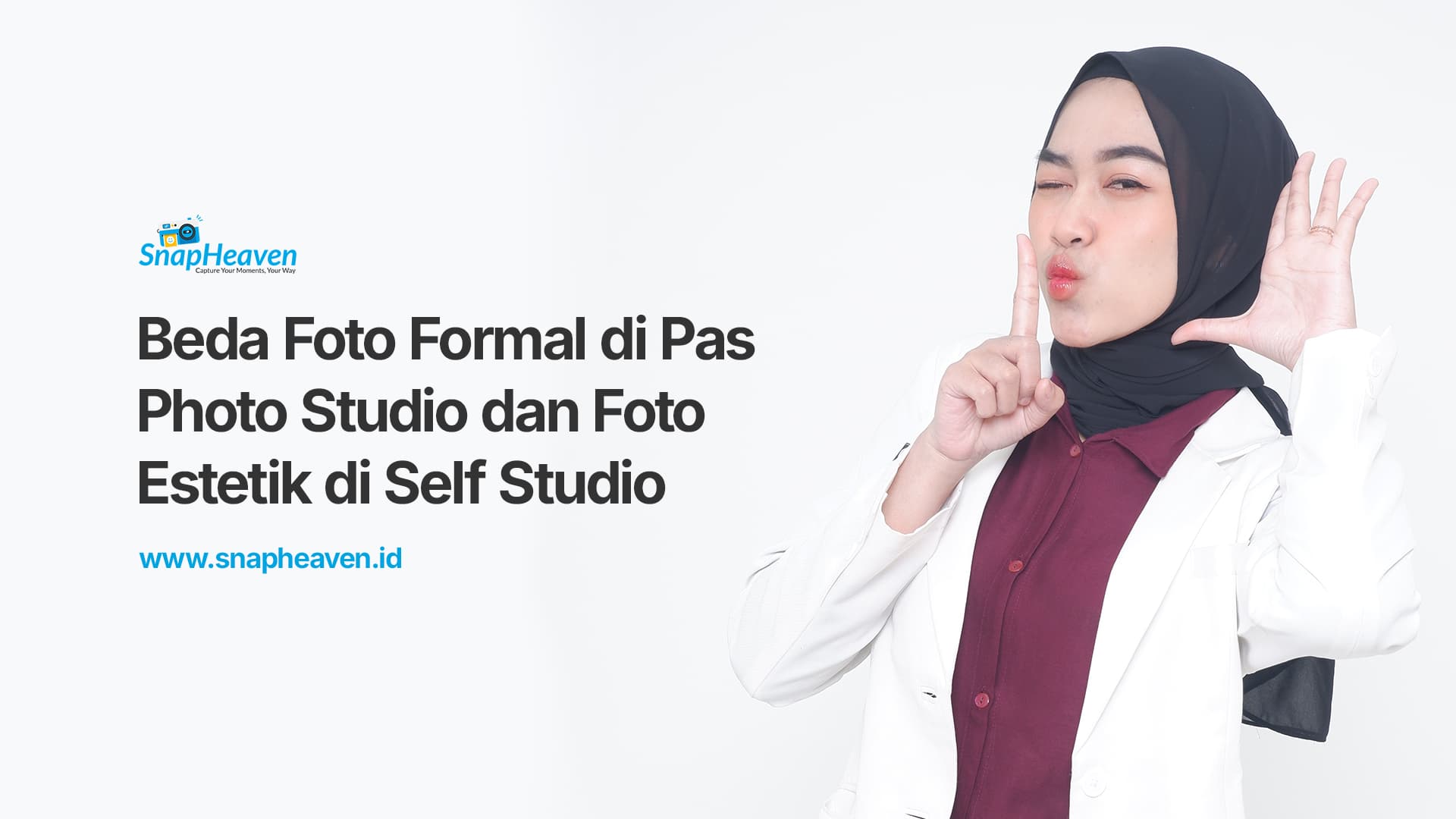 Bedanya Foto Formal di Pas Photo Studio dan Foto Estetik di Self Studio