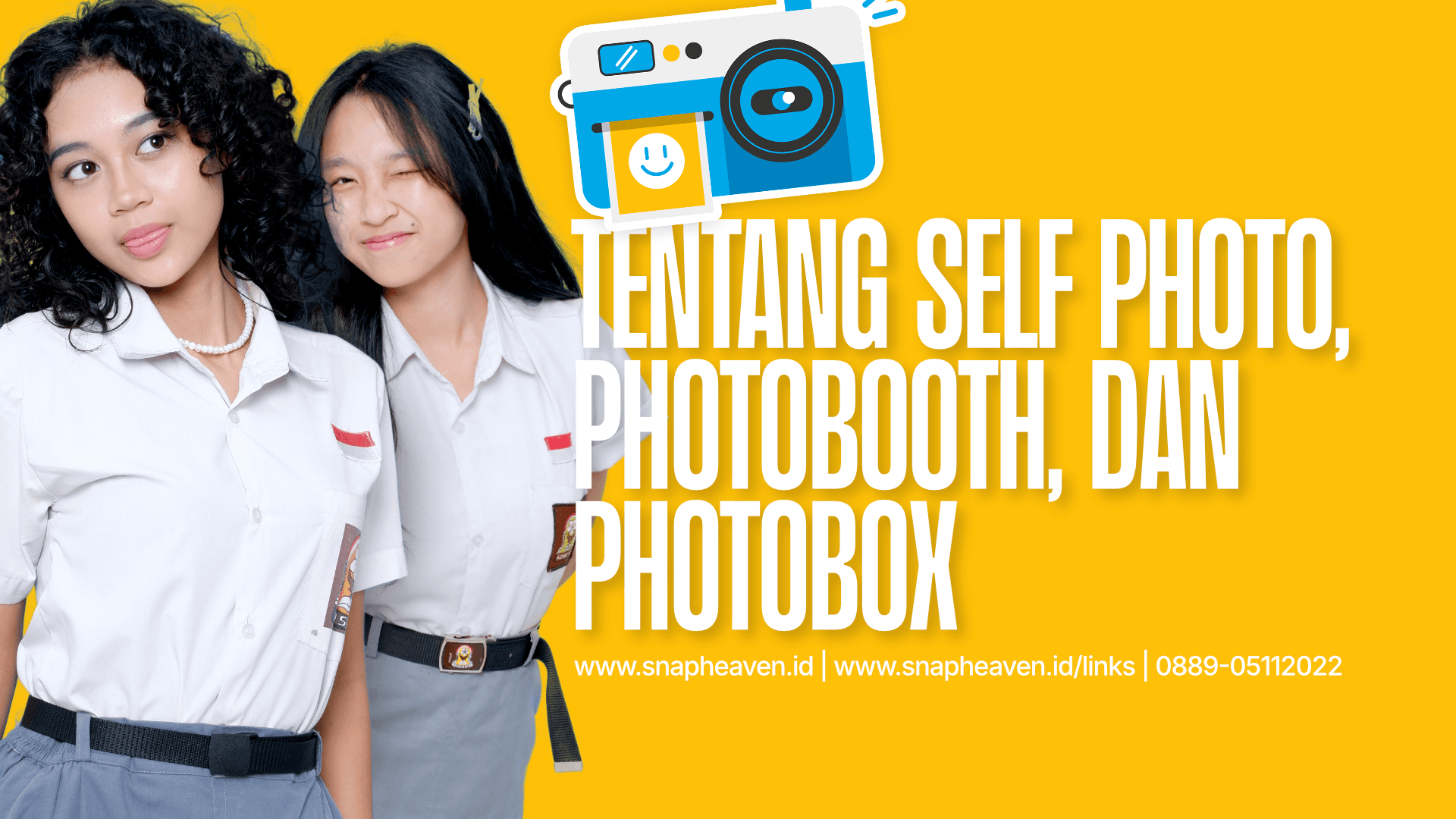 Ini Perbedaan dari Self Photo Studio, Photobooth, dan Photobox