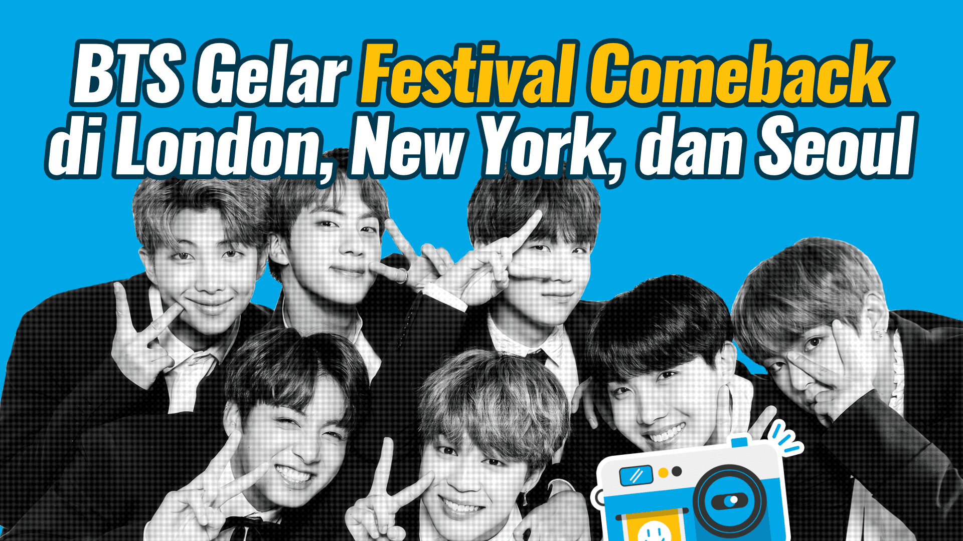 BTS Comeback dengan Formasi Lengkap! Rayakan Bareng ARMY di SnapHeaven Studio Bekasi