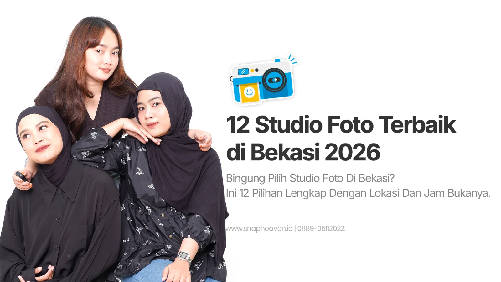 12 Rekomendasi Studio Foto Bekasi Terbaik 2026 + Alamat