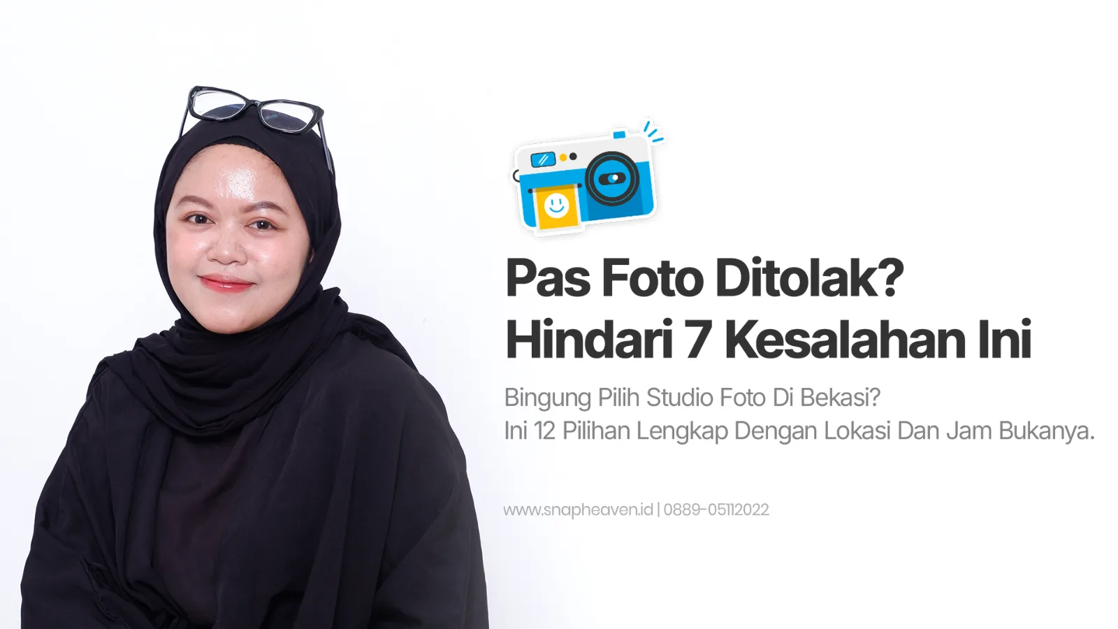 7 Kesalahan Pas Foto yang Bikin Ditolak Instansi