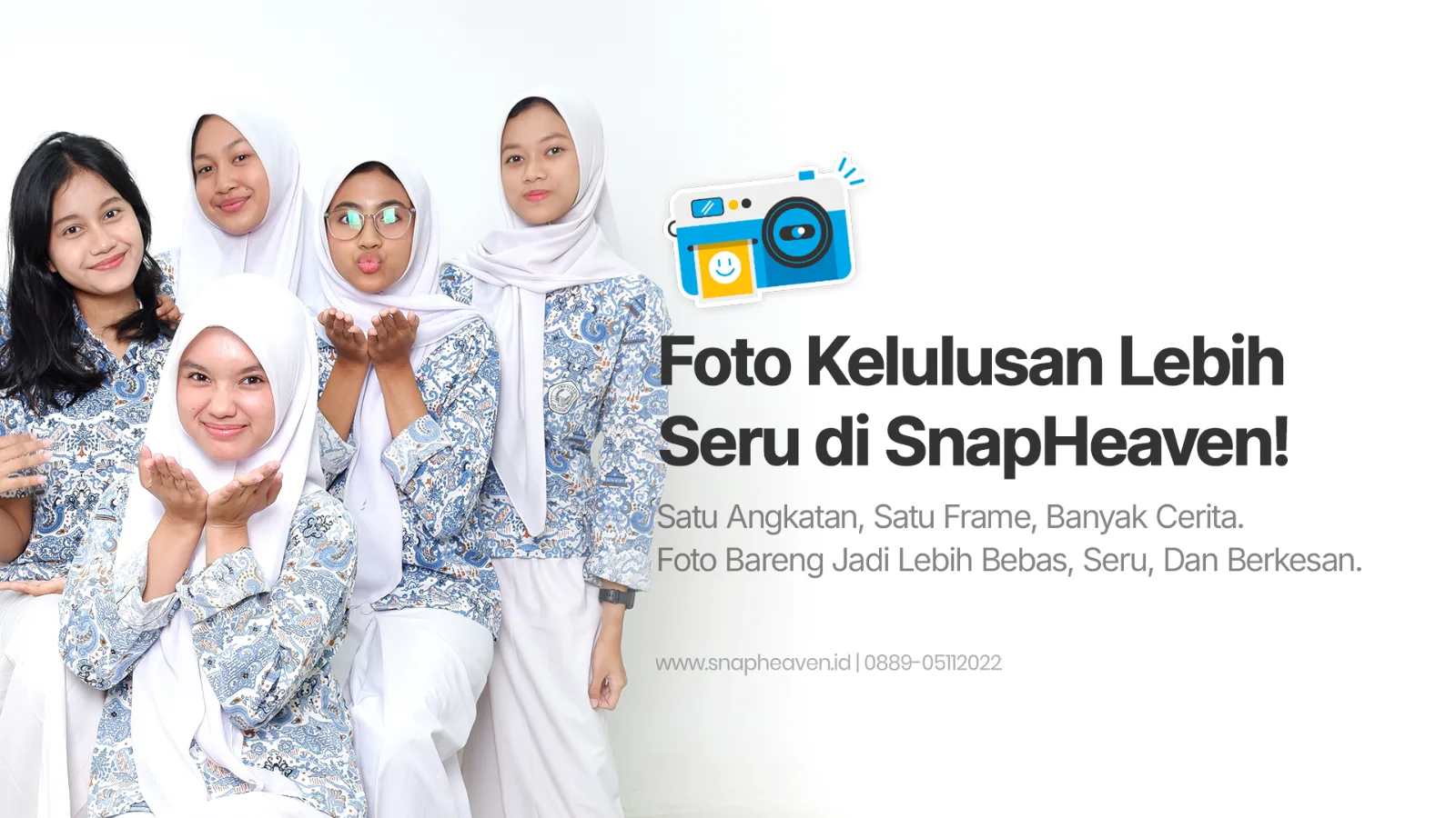 Self Photo Studio untuk Foto Angkatan di Bekasi