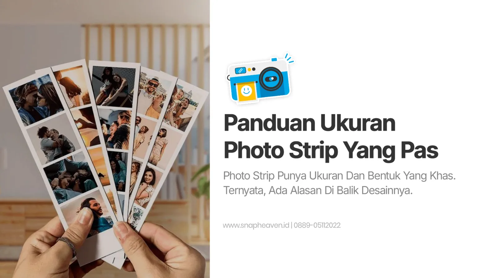 Ukuran Photo Strip Standar dan Cara Membuatnya