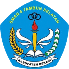 Logo SMAN 6 Tambun Selatan, partner SnapHeaven Studio